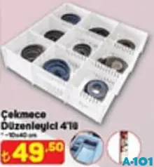ÇEKMECE DÜZENLEYİCİ 4'LÜ ÇEKMECE DÜZENLEYİCİ 4'LÜ